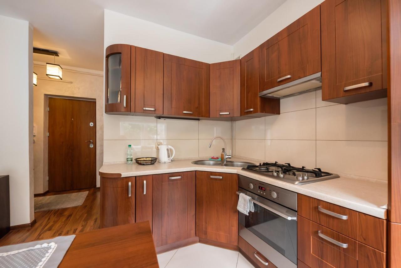 Ogrodowa Warm Wood Apartment Varsovia Exterior foto